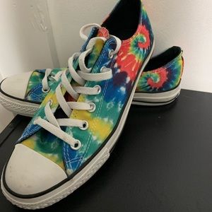 Tie dye converse